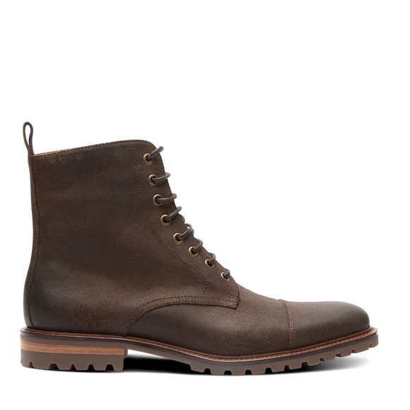 Yash Leather Handmade Maroon Chuckka Boot For Men